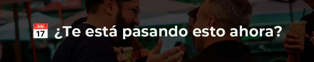 ¿Te está pasando esto ahora?